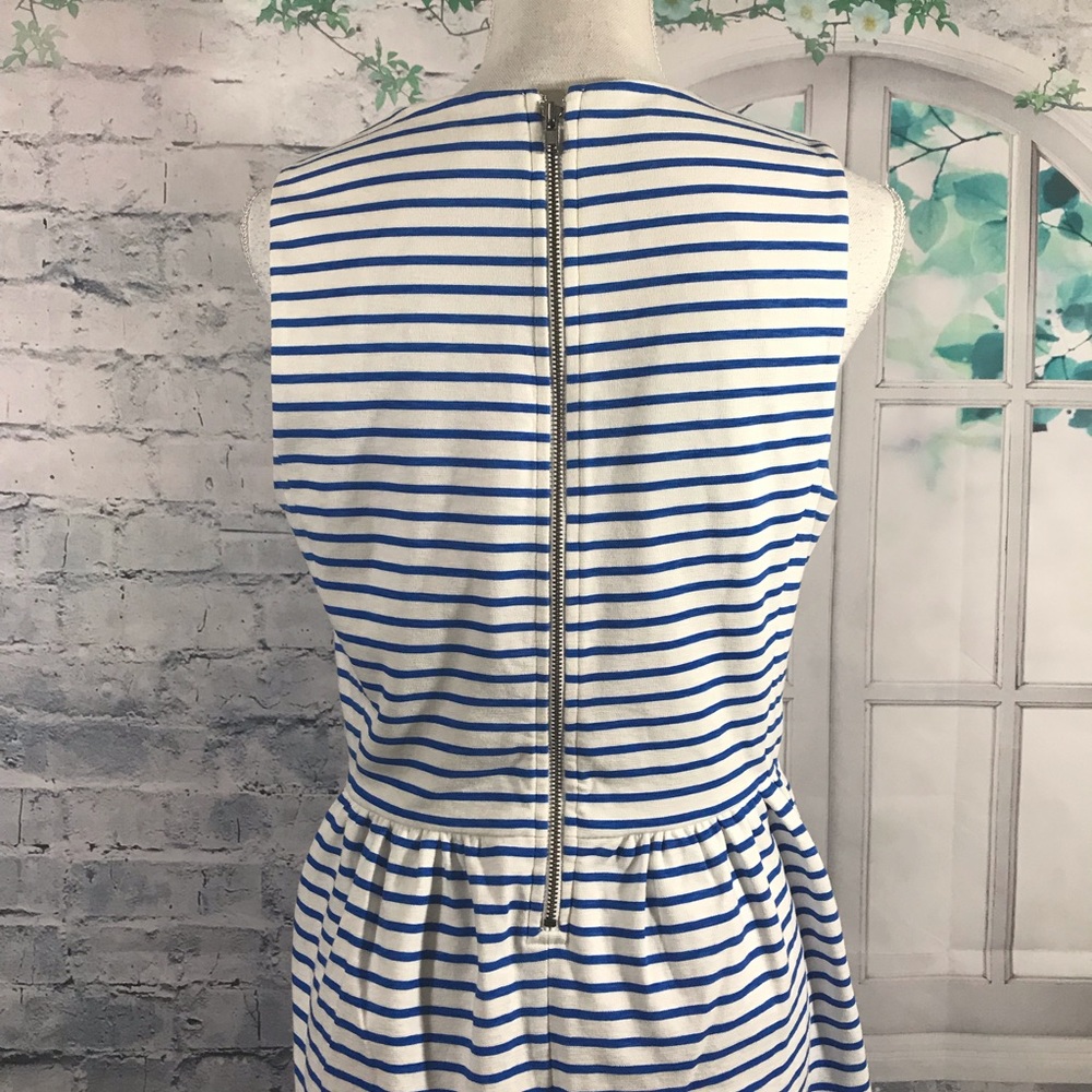 J.Crew Striped Dress Sz M (L33) - Picture 4 of 6